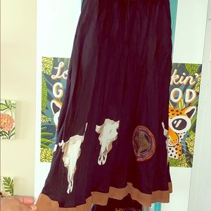 Western Style Vintage Skirt